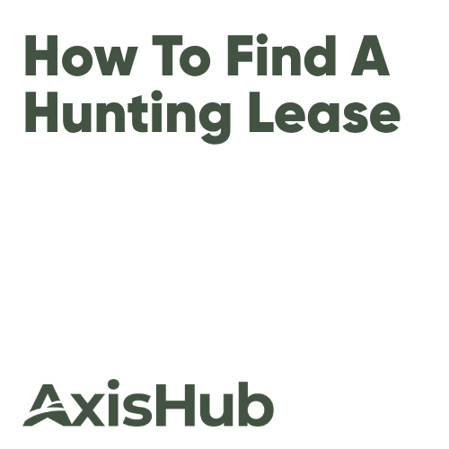 how to find a hunting lease