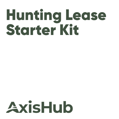 hunting lease starter kit