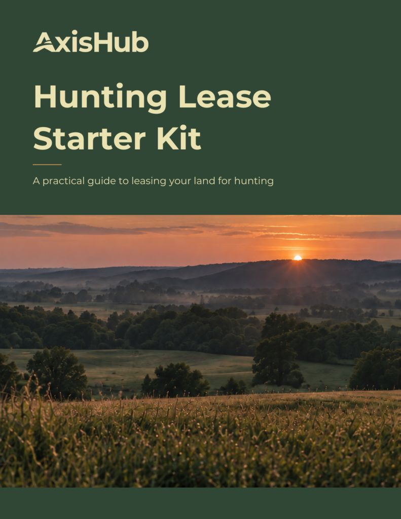 hunting lease starter kit